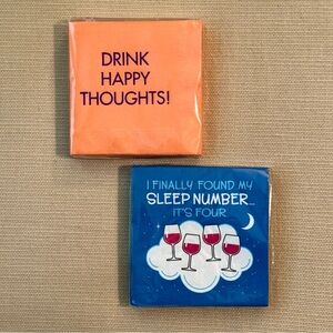 NWT Cocktail Napkins (set of 2)